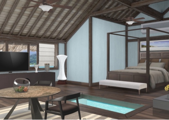 Bora Bora Luxury Resort 🦋 Design Rendering
