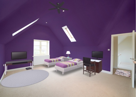 hello purple Design Rendering