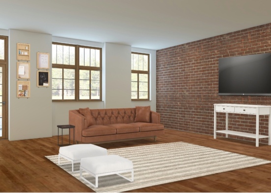 lounge room  Design Rendering