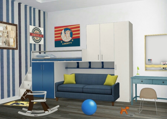 Gio 's  Room Design Rendering