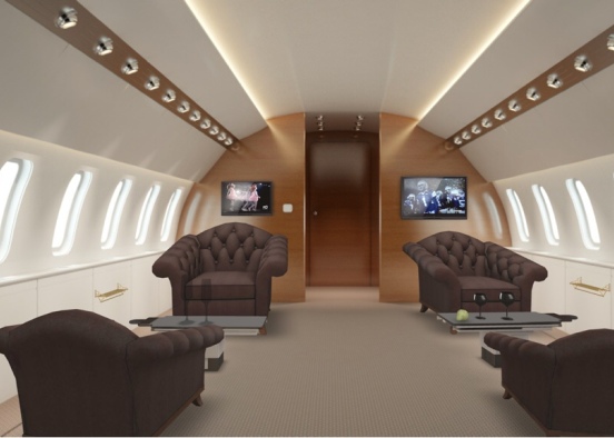 Luxusplane Design Rendering
