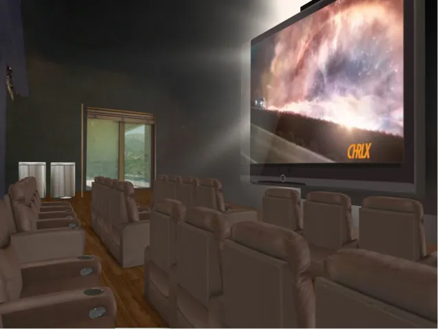 Movie Theater-Lounge Chairs
