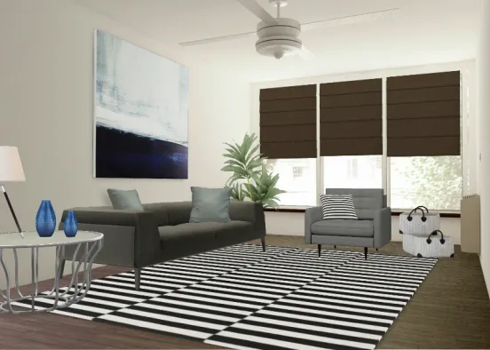 Living Room Design Design Rendering