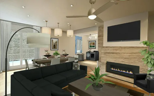 Newly decorated home