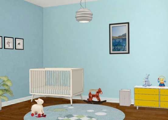 First baby's room 14.10 Design Rendering