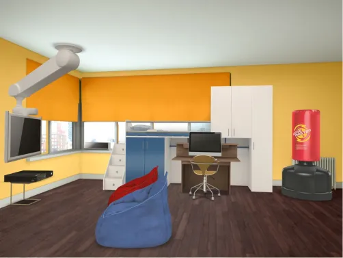 My little bro’s room 