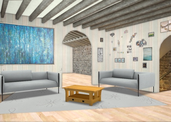 Picture wall Design Rendering