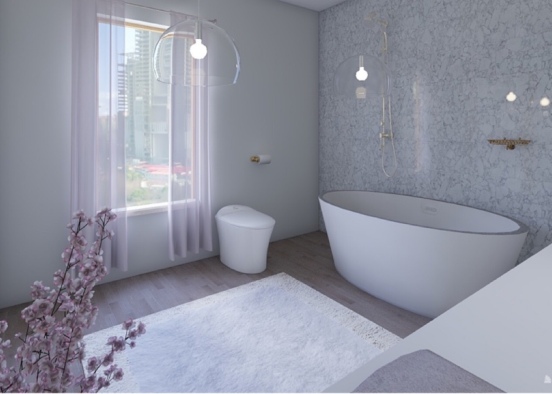 pink bathroom 💕 Design Rendering