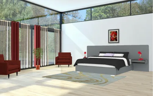 Chambre rouge