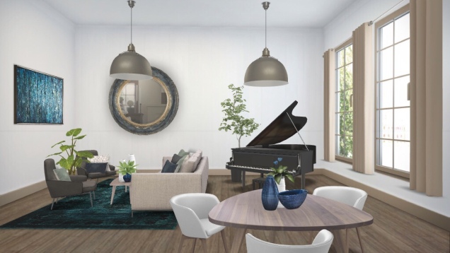 Multi-functional living room