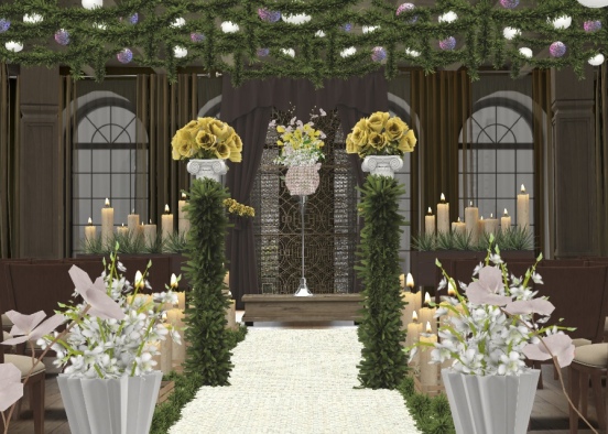 Luxury wedding  Design Rendering