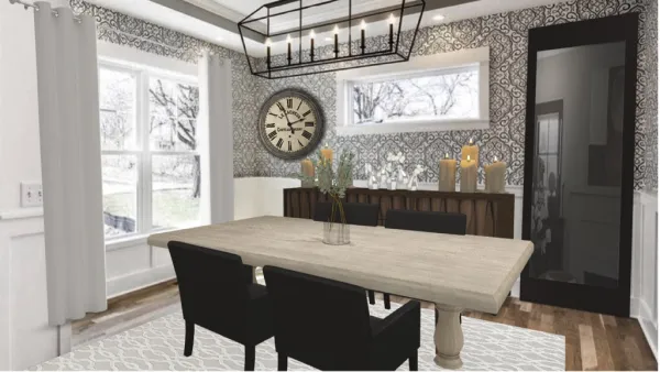 Professional interior design created with Homestyler 3D design software