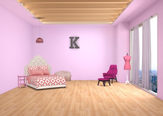pretty and pink  Design Rendering
