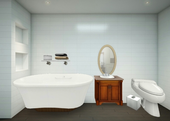 Ванная комната Design Rendering