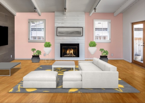 Living room for your family  Design Rendering