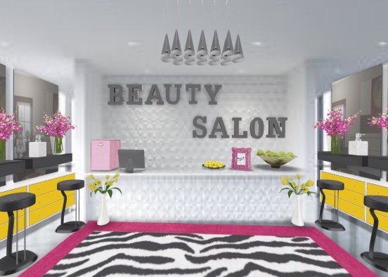 Beauty Salon💅🏼💄💕 Design Rendering