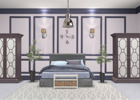 bedroom idea  Design Rendering