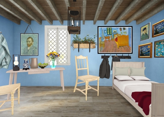 The Bedroom ❤ Design Rendering