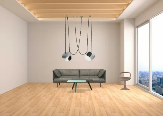 Loft Apartment Design Rendering