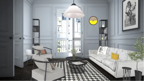 Contemporary small livingroom 