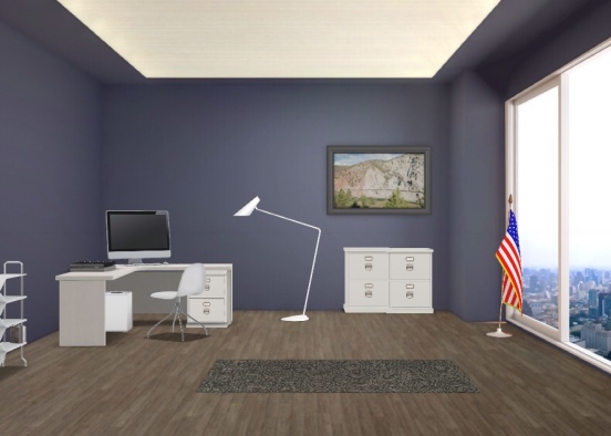 new style office Design Rendering