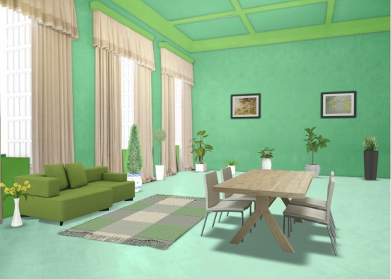 green room Design Rendering