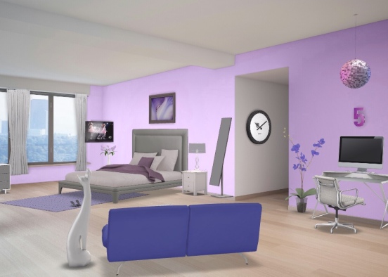 purple  Design Rendering