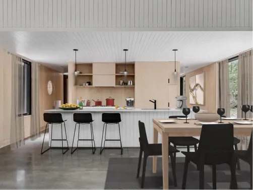 Retro Modern Kitchen