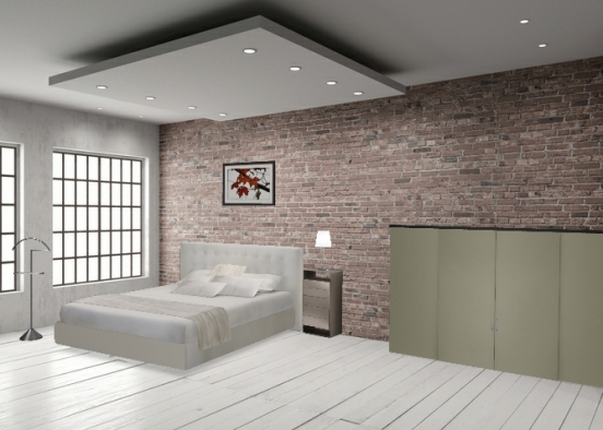 Bedroom house Design Rendering