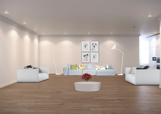 living room 😉 Design Rendering
