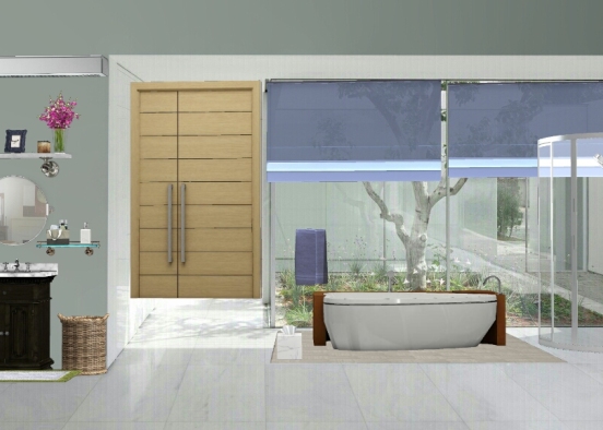 Zen Bath Design Rendering