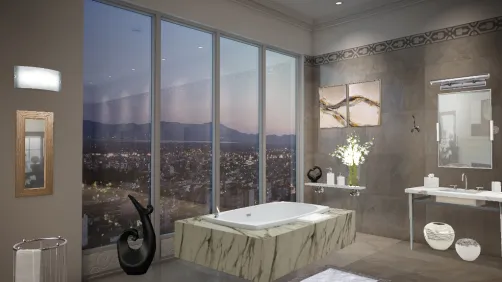 Luxurious bathroom
