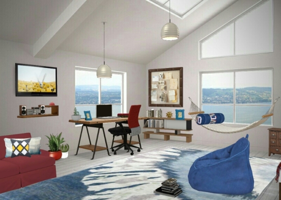 A room with a view Design Rendering