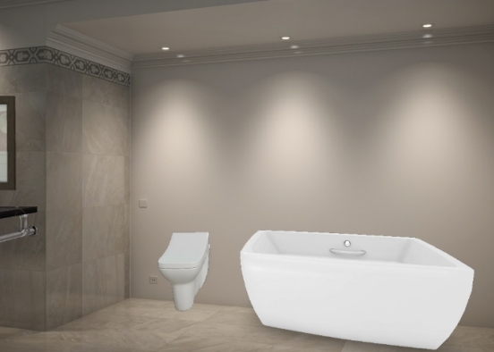 (DESIGN) Of Bathrooms In Each Rooms Design Rendering
