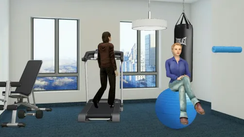 Indoor gym