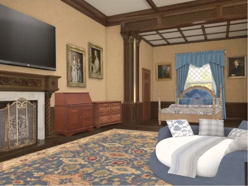 Old Victorian room