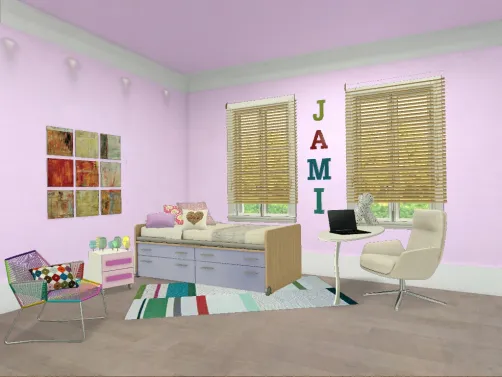 Chambre ado fille 