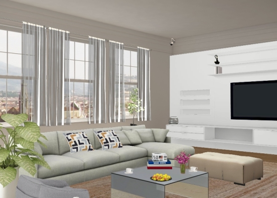 17design living room Design Rendering