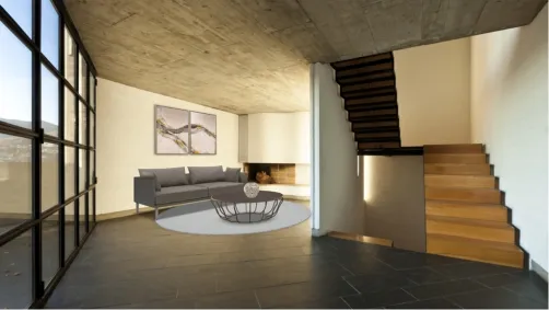 calm plain room