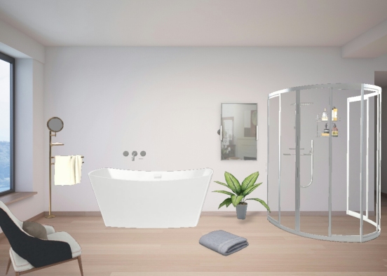 Baño(badroom) Design Rendering