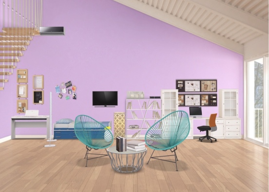 purple creative studio Design Rendering