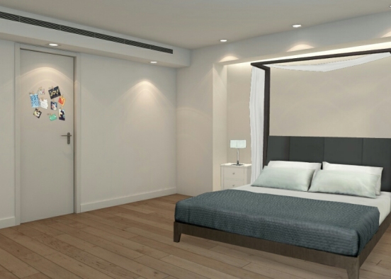 Chambre avec exemple Design Rendering