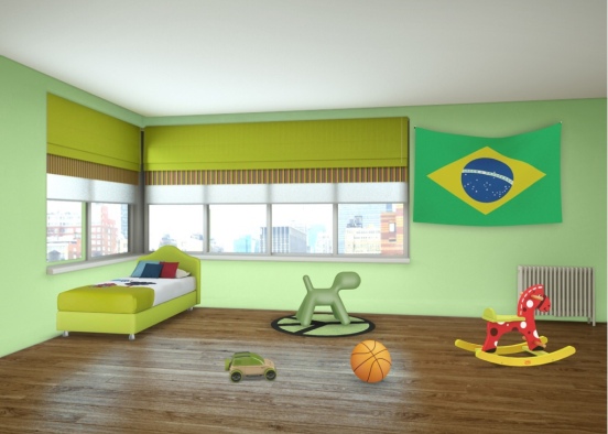 Kids rooms  Design Rendering