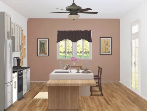 Small apartment kitchen 