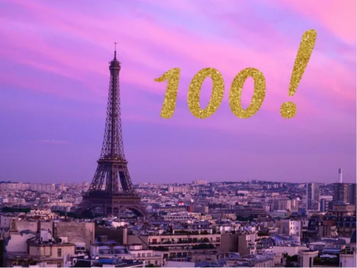 YA SOMOS 100!💜💜💜
