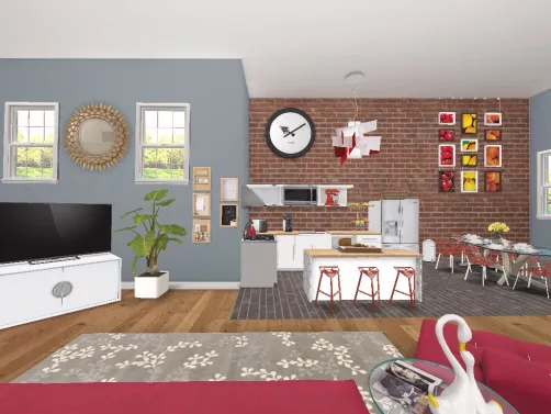 Brick Kitchen 