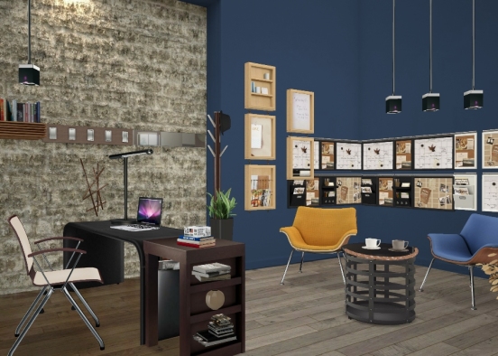 430  BLUE Office Design Rendering