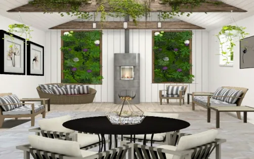 Garden  patio