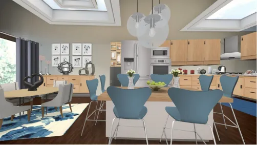 natural light kitchen