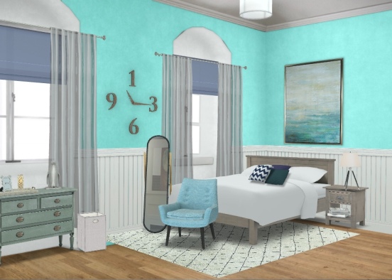 Danaee's bedroom (Danaée Élizabeth Royer) Design Rendering